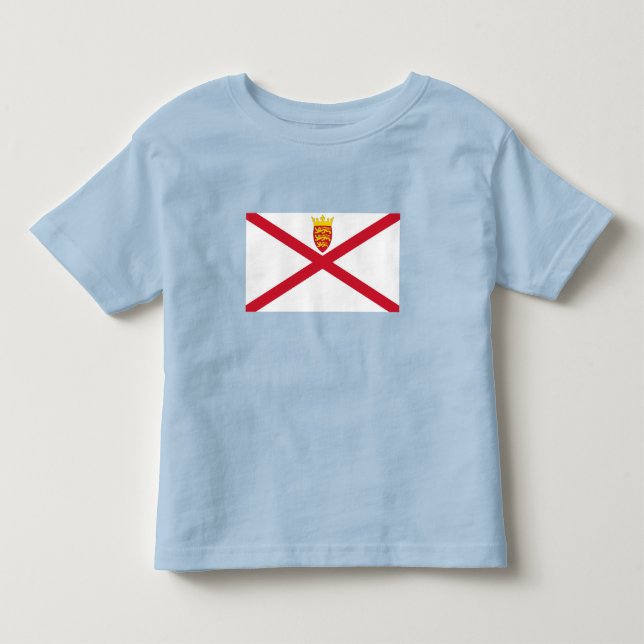 Jersey Flag Toddler T-Shirt (Front)