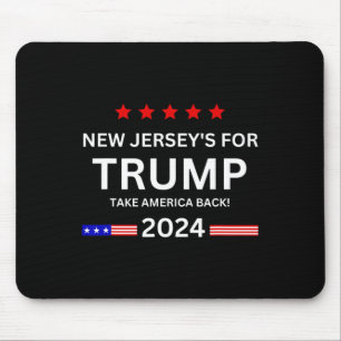 Jersey For Trump Take America Back 2024 Election Mouse Mat