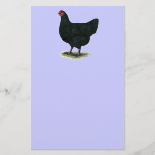 Jersey Giant: Black Hen Stationery