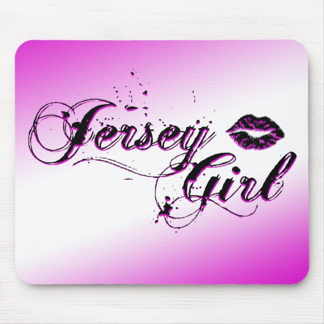 Jersey Girl Back to School Mousepad (Front)