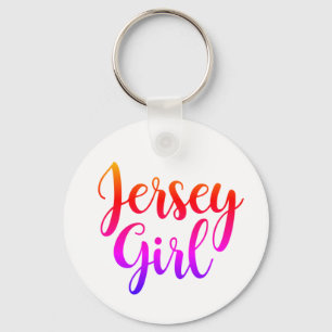 Jersey Girl Keychain