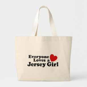 Jersey Girl Large Tote Bag