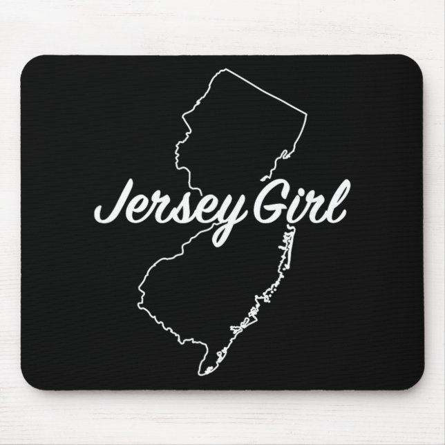 Jersey Girl New Jersey  Mouse Mat (Front)