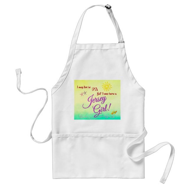 Jersey Girl Once & Always Standard Apron (Front)