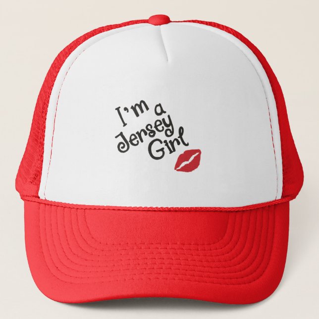 Jersey Girl Trucker Hat (Front)