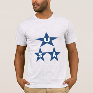 Jersey jersey gray man's shirt ETOILES USA