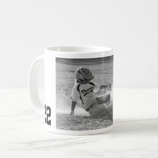 Jersey Number Sports Photo Coffee Mug