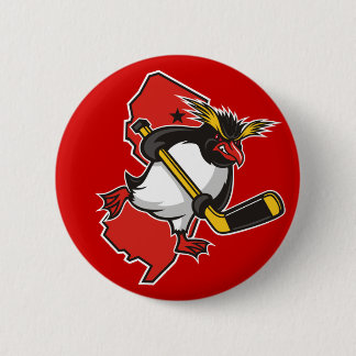 Jersey Penguins Button
