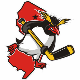 Jersey Penguins Magnet Photo Sculpture Magnet