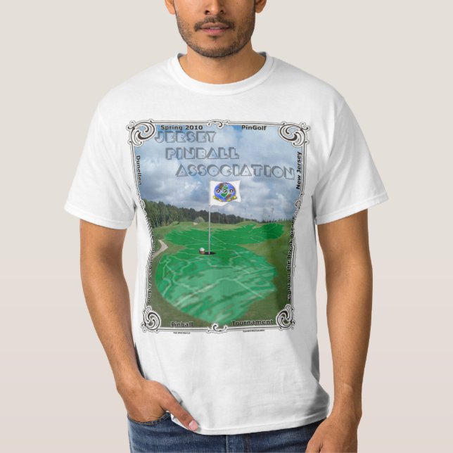Jersey Pinball Association PinGolf - Spring 2010 T-Shirt (Front)
