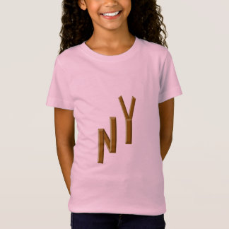 Jersey pink T-shirt girls CHOCOLAT NEW YORK