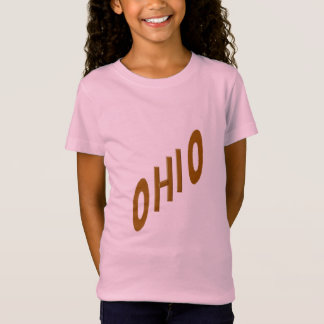 Jersey pink T-shirt girls CHOCOLAT OHIO