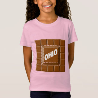 Jersey pink T-shirt girls CHOCOLAT OHIO
