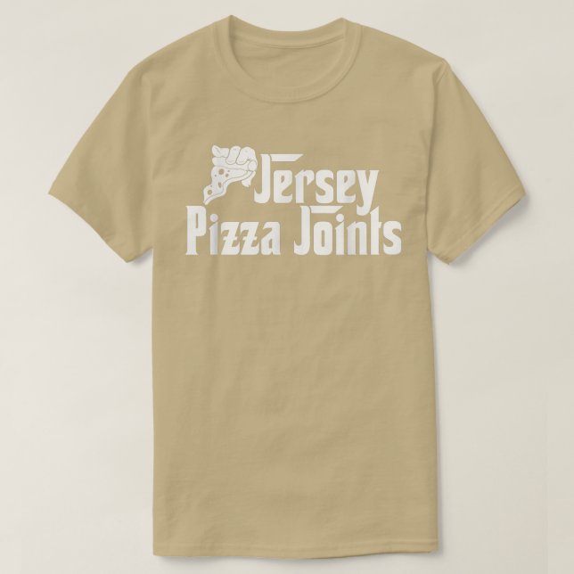 Jersey Pizza Mafia Parody  T-Shirt (Design Front)