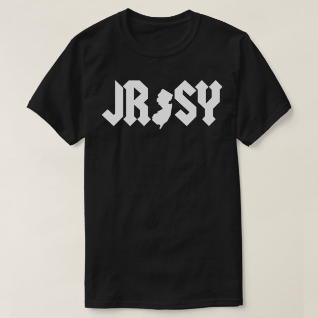 Jersey Rocks Classic T-Shirt (Design Front)
