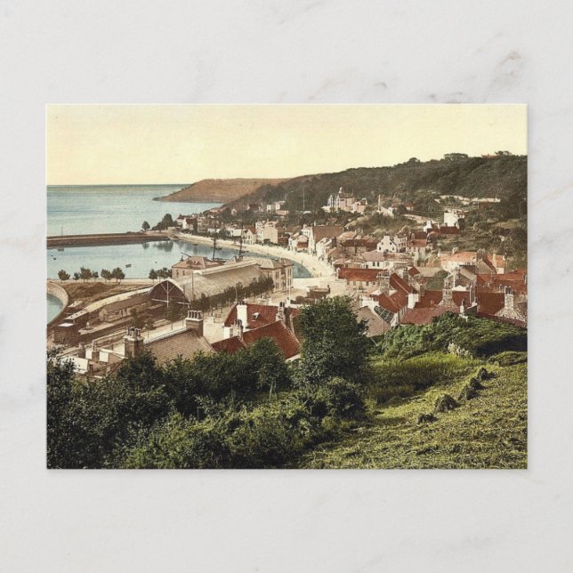 Jersey, Saint Aubins, Channel Islands, England vin Postcard (Front)