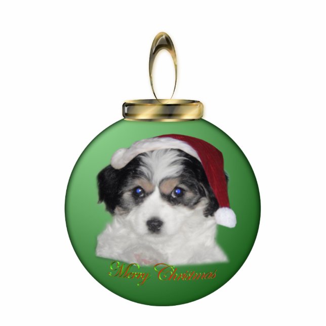 Jersey Santa Ornament Photo Sculpture Decoration (Front)