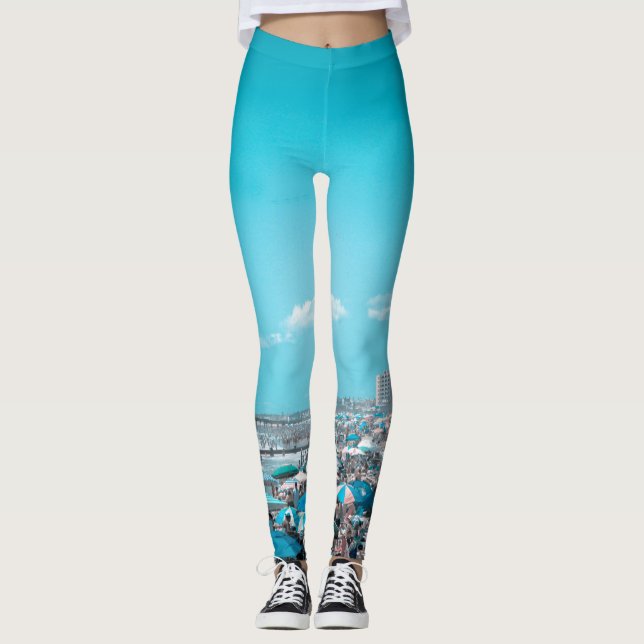 Jersey Shore Beach Leggings (Front)