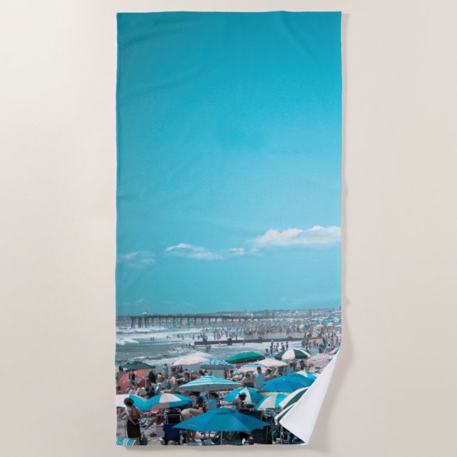Jersey Shore Beach Towel (Front)