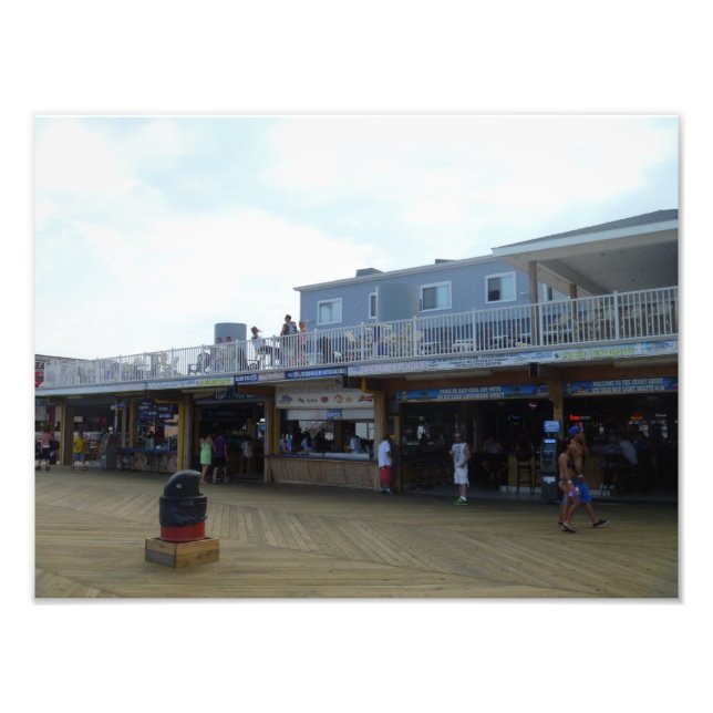 Jersey Shore: Beachcomber - Seaside New Jersey Photo Print (Front)
