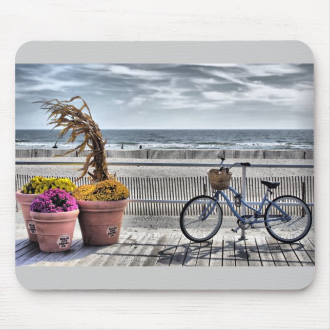 Jersey Shore Boardwalk HDR Mouse Mat (Front)