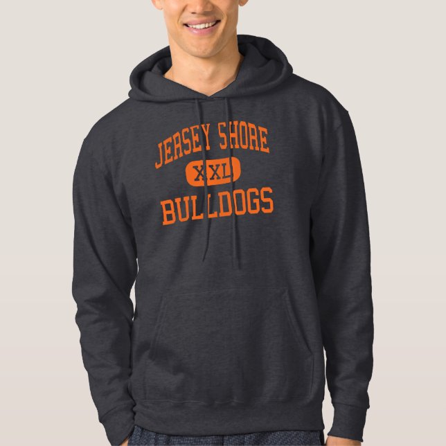Jersey Shore - Bulldogs - Senior - Jersey Shore Hoodie (Front)