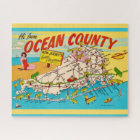 Jersey Shore Illustrated Map