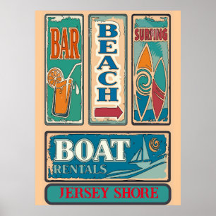Jersey Shore Signs change or edit text