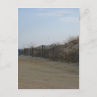 Jersey Shore * Softened Beach Postcard