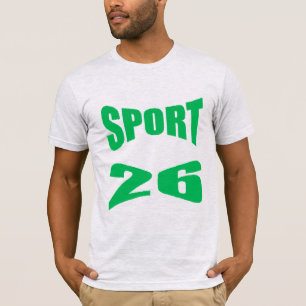 Jersey Short Sleeve T-Shirt ash SPORT 26