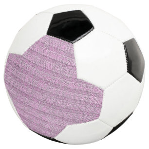 Jersey Stripe Knit Pattern in Powder Pink Football