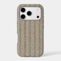 Jersey Stripe Knit Pattern in Soft Beige