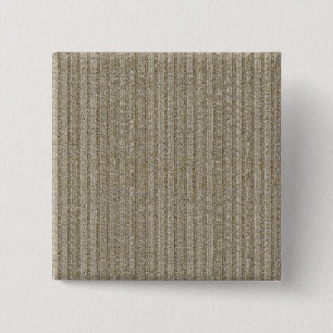 Jersey Stripe Knit Pattern in Soft Beige 15 Cm Square Badge