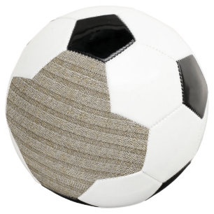 Jersey Stripe Knit Pattern in Soft Beige Football