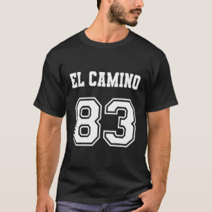 Jersey Style El Camino 83 1983 Old School Muscle C T-Shirt