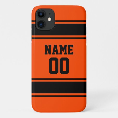 Black And Orange iPhone Cases & Covers | Zazzle.co.uk