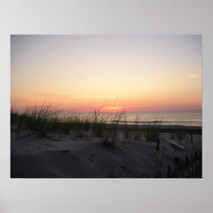 Jersey Sunrise Poster