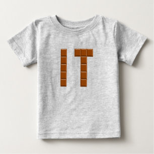 Jersey T-shirt fine gray Babies CHOCOLAT ITALY