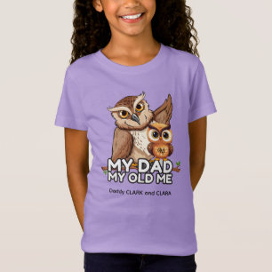 Jersey T-Shirt : My Dad My Old Me (purple)