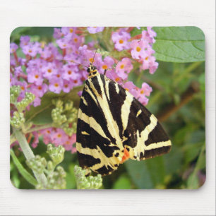 Jersey Tiger Butterfly Mouse Mat