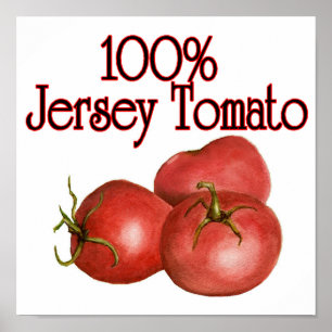 Jersey Tomato Poster