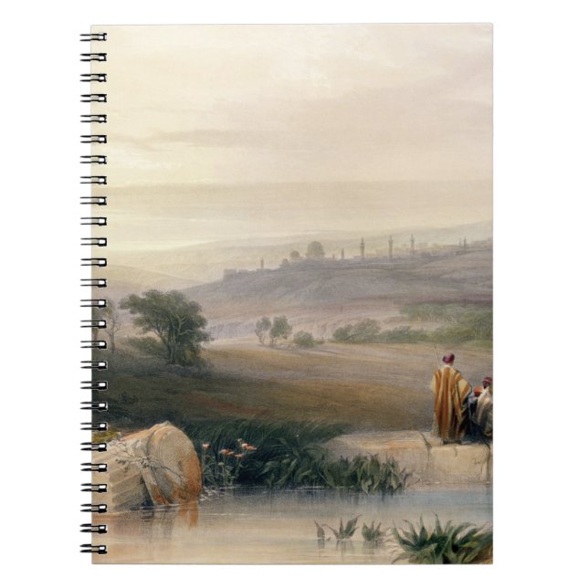 Jerusalem, April 1839, plate 22 from Volume I of ' Notebook (Front)