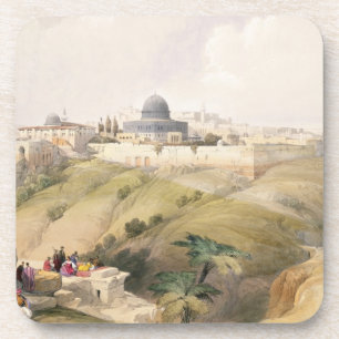 Jerusalem, April 9th 1839, plate 16 from Volume I Coaster