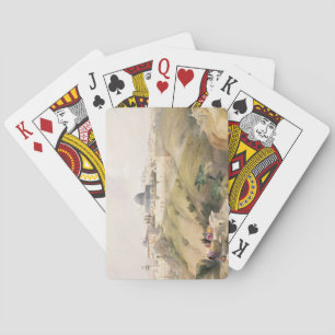 Jerusalem, April 9th 1839, plate 16 from Volume I Playing Cards