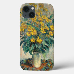 Jerusalem Artichoke Flowers, 1880 (oil on canvas) iPhone 13 Case