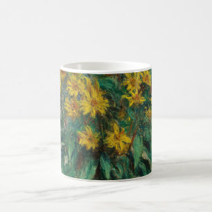 Jerusalem Artichoke Flowers - Claude Monet Coffee Mug