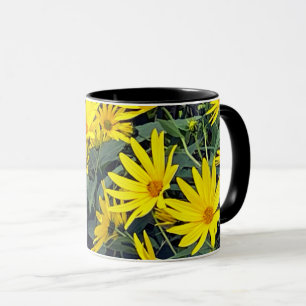 Jerusalem Artichoke Flowers Mug