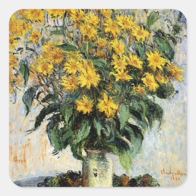 Jerusalem Artichokes Square Sticker (Front)