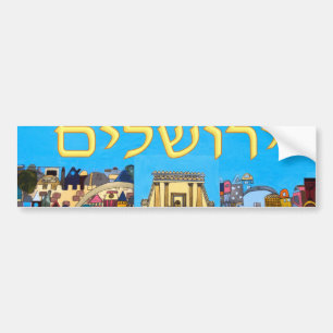 Jerusalem Bumper Sticker