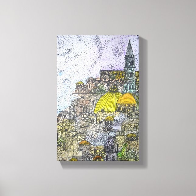 Jerusalem Canvas Print (Front)